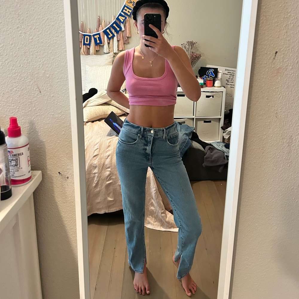 Good American Light Blue Denim Jeans